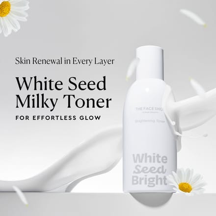 THE FACE SHOP White Seed Brightening Toner 145ml AUTHENTIC STORE white