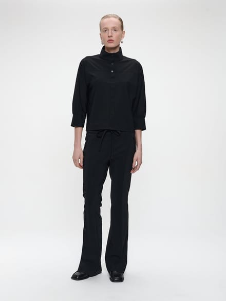 Indy pants bonded technical Jersey | Black - Black / XXS
