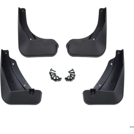 Bavettes garde-boue - J&J Automotive - Volkswagen T-Roc - 4 pièces - Facile à assembler - Durable