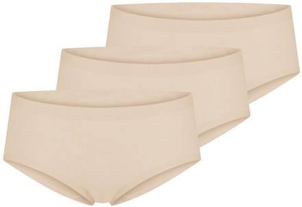 Schiesser Dames naadloze panty 3 pack Invisible Cotton