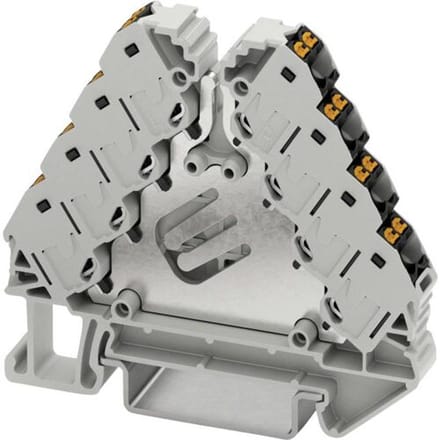 Phoenix Contact 3270157 Potentiaalverdeler 8.3 mm Spanveer Grijs 10 stuk(s) Piece