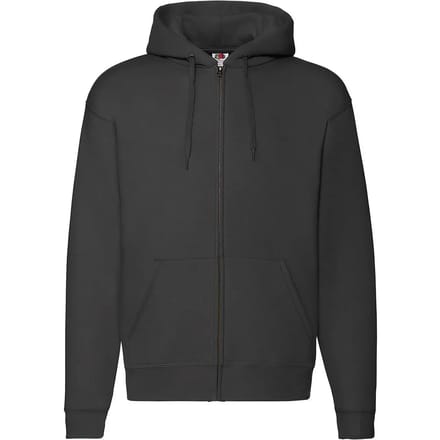 Hooded sweatshirt met rits Fruit of the Loom Premium