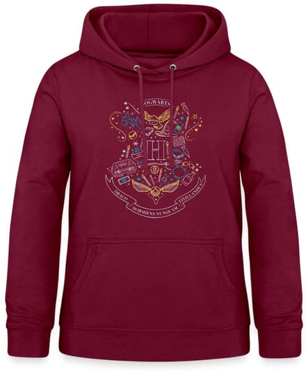 Harry Potter Hogwarts onderdelen Hoodie Dames