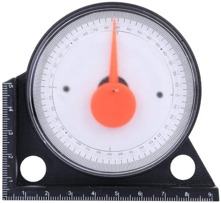 Dailygoods- Hellingsmeter - Verstelbaar - Multifunctioneel - Niveau Meter - Precisie Meetinstrument - ABS/Acryl Materiaal