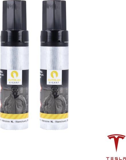 TESLA - lakstift (set) - PPSW - WHITE WATER-MET.