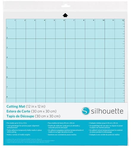 Snijmat 12" met normale kleefkracht voor Silhouette Cameo