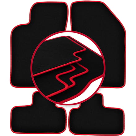 CARLUX-RED automatten voor: Fiat Coupe I coupé (1994-2000)