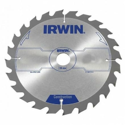Irwin Construction - Cirkelzaagblad - 200mm - 40 ZT - ATB Constructiegeometrie