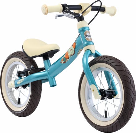 Bikestar meegroei loopfiets Sport 12 inch, turquoise