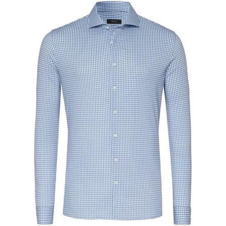 Desoto Luxury Overhemd Luxury Check Pattern Blauw / male