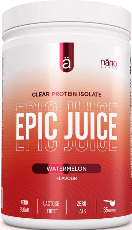 NanoSupps Epic Juice Clear Whey (875g) Watermelon - Eiwitten - Helder eiwit