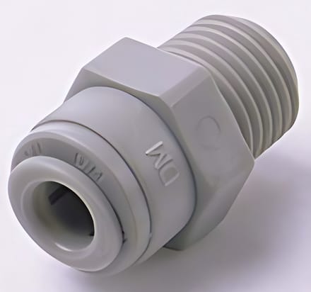Adapter 3/8" Schroefbaar (buitendraad) 3/8" Plug