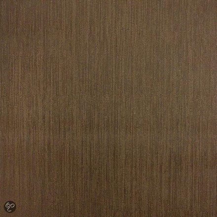 Dutch Wallcoverings Vliesbehang Uni - Donkerbruin