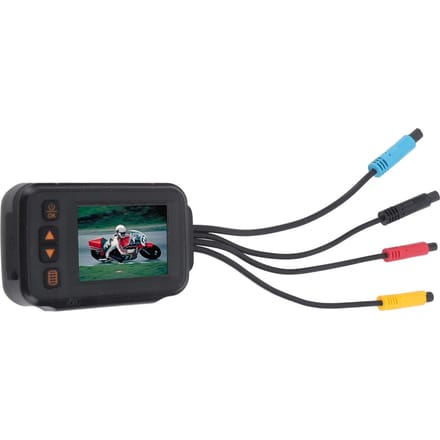 2-inch Motorfiets Dashcam Voor Achter Video Rijrecorder Loop Opname Parkeerbewaking Waterdichte Actiecamera