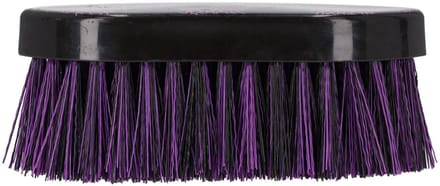 QHP - Harde borstel Lize - Zwart / Violet