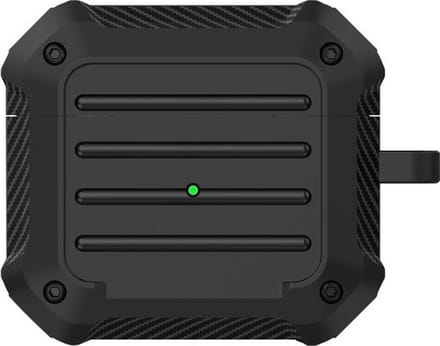 By Qubix - AirPods 3 hoesje - hardcase - Shell series - Zwart