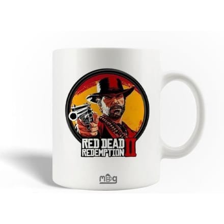 Red Dead Redemption 2 Survival spel Keramische mok