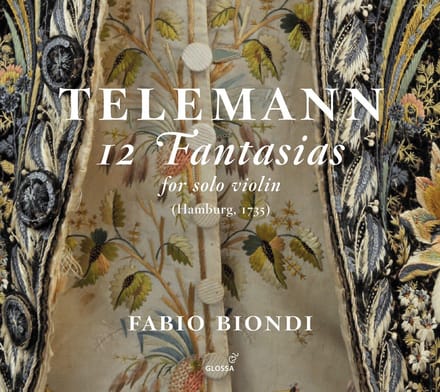 Fabio Biondi - Telemann: 12 Fantasias For Solo Violin (CD)