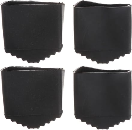 4 Stuks Rubber Laddervoeten - Antislip Bescherming voor Aluminium Ladders