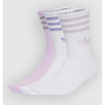 adidas Originals 3S Gl Ct 3P Sokken roze