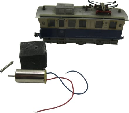 micromotor NF004 motor ombouwset voor Fleischmann Schienereinigungslok, Werkslok