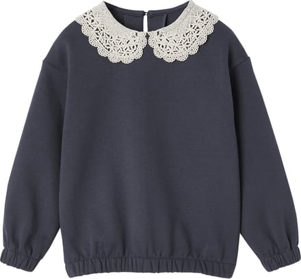 Vertbaudet Sweater met sierlijke kraag van macramй meisjes