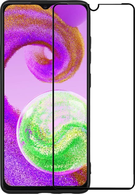 Screenprotector - Geschikt voor Samsung Galaxy A04s - Full Cover - Beschermglas - Gehard Glas - Tempered Glass - Screen Protector