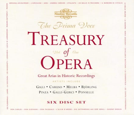 Various Artists - The Prima Voce Treasury of Opera Vol. 1 (6 CD)