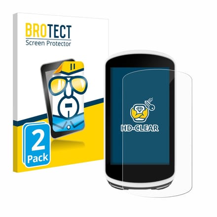 BROTECT - Screenprotector voor Garmin Edge 1030 - Folie Beschermfolie transparant 2 Stuks