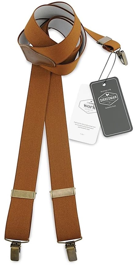 Sir Redman - Bretels - WORK bretels cognac - cognac