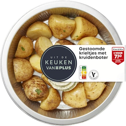 Krieltjes met kruidenboter