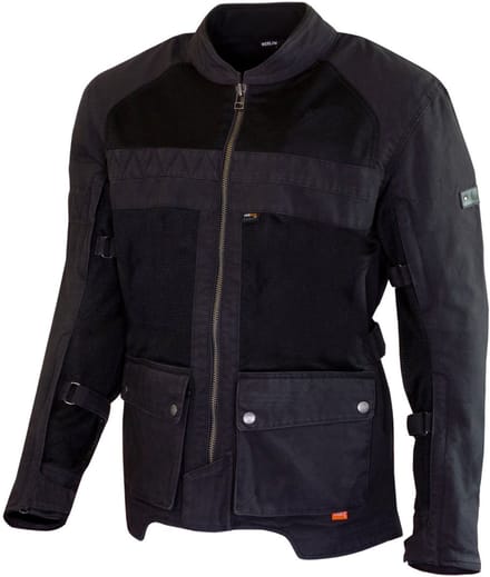 Merlin Mahala D3O Raid Explorer Zwart Textiele Motorjas - Jas