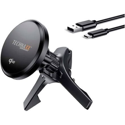 Technaxx TX-323 5260 – Inductie lader – 3 A Uitgangen – Qi-standaard – Zwart
