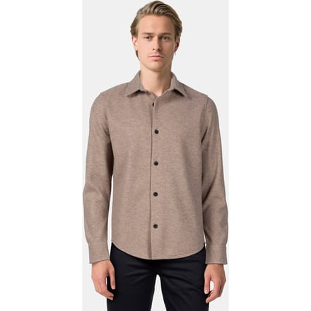 Dstrezzed Ds-ulrik Overshirt Vintage Khaki Größe: L | Casual hemden Outlet | Herren | Braun