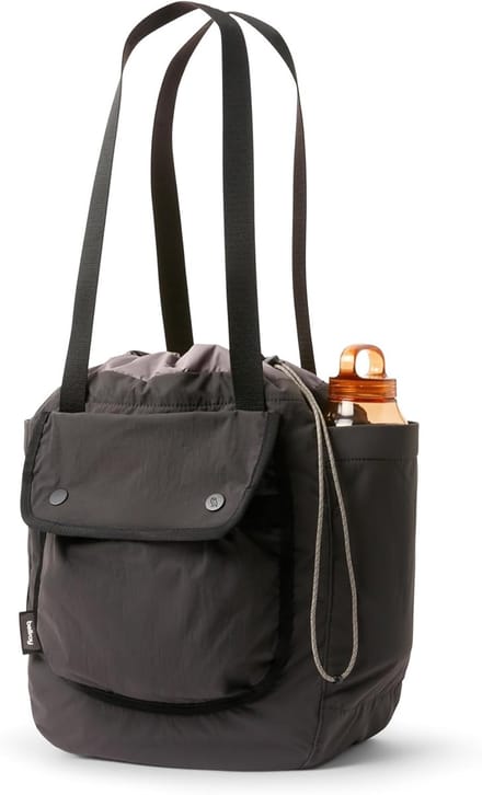 16 liter lichte tote bag met buitenzakken en trekkoordsluiting