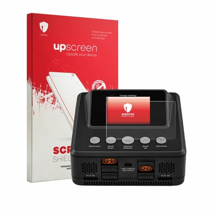 upscreen - Screenprotector voor Spektrum Smart Charger S450 G2 - Folie Beschermfolie transparant
