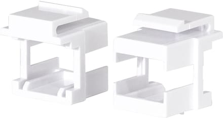LogiLink Keystone houderkit, ABS kunststof, wit