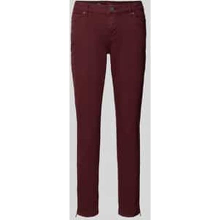 Stoffen broek met 5-pocketmodel