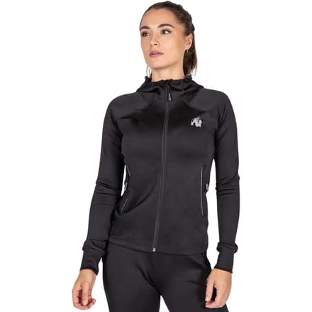 Gorilla Wear Halsey Trainingsjas - Track jacket - Zwart/Black - XS