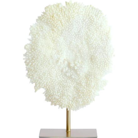 Light & Living - Ornament CORAL - 46x20x69cm - Wit