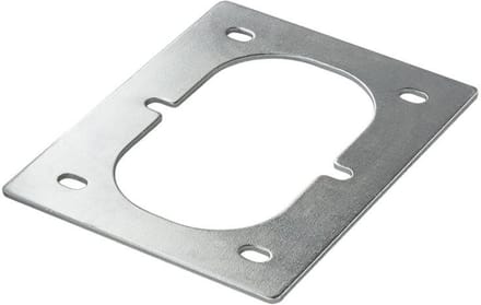 ProPlus Montageplaat - 125 x 165 mm - robuust staal - voor artikel 342144