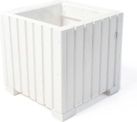 Verticale Bloembak Danee 25 cm - Wit