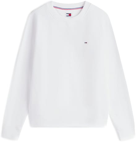 Tommy Jeans Flag Embroidery Brushed Fleece Sweatshirt