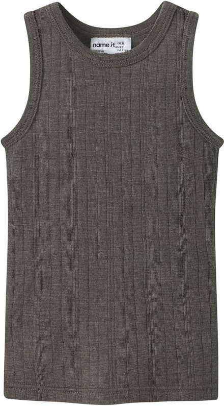 NAME IT - NMMWANG WOOL NEEDLE TANK TOP - Jongens - T-shirts