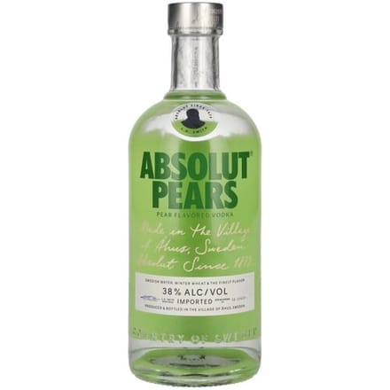 Absolut Wodka Absolut PEARS Flavored Vodka 38% Vol. 0,7l