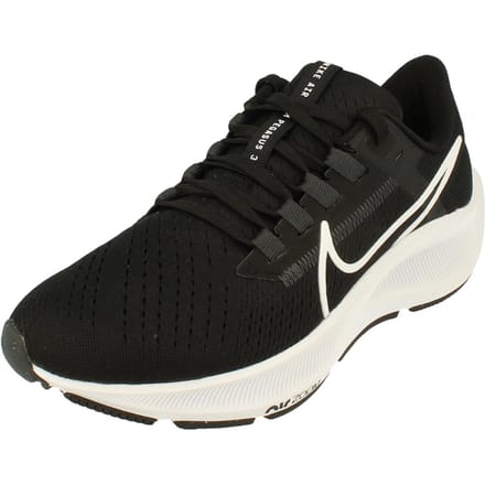 Nike Air Zoom Pegasus 38 zwarte sneakers met merklogo