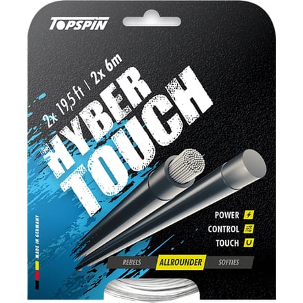 Topspin Hyber Touch 2 X 6m Set Snaren-Wit