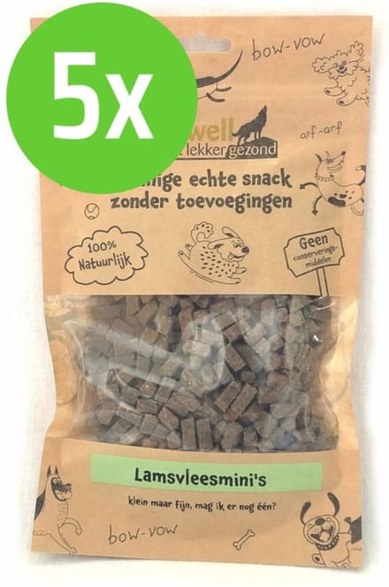 Carniwell Lamsvleesmini's 200 gr - 5 verpakkingen