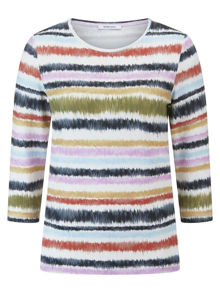 Shirt Van Peter Hahn bruin