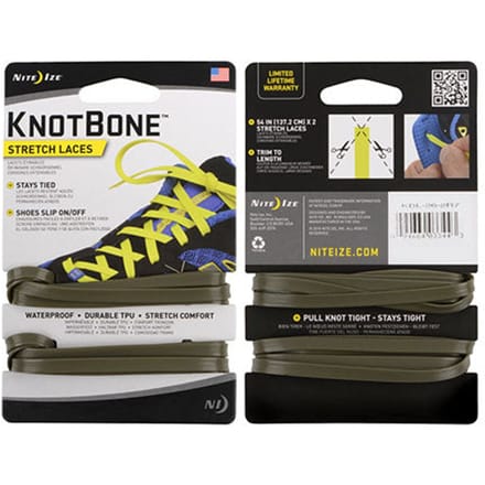 Nite Ize Knotbone Laces Green Veters Groen